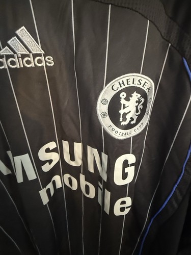 Adidas Chelsea Third Player Issue Shirt Black Jersey 2006 2008 XL Rare - Picture 4 of 11