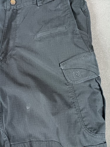 5.11 Tactical Pants Mens 32x31 Black Stryker Cargo Ripstop Utility 74369 - Picture 3 of 9