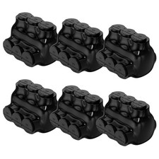 Insulated Tap Connector 3 Port 3/0-6 AWG Electrical 6PCS 3port