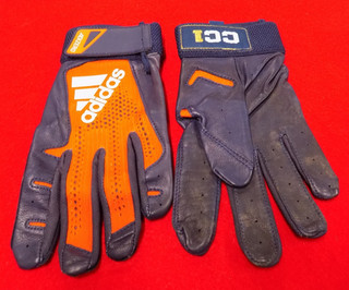 CARLOS CORREA PAIR HOUSTON ASTROS GAME USED MLB BATTING GLOVES W/ LOA