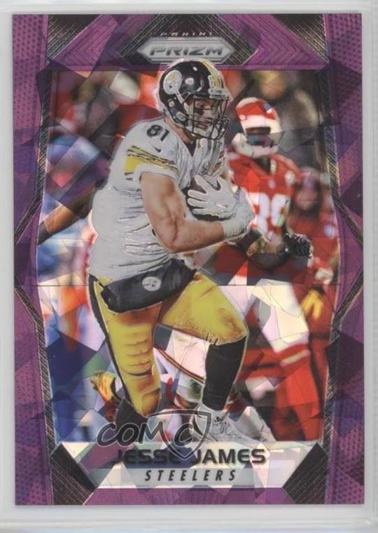 2017 Panini Prizm Purple Crystals Prizm 37/75 Jesse James #85 9u7
