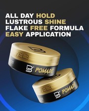 Level 3 Pomade - Improves Hair Strength and Volume Long-Lasting Hold 5 oz