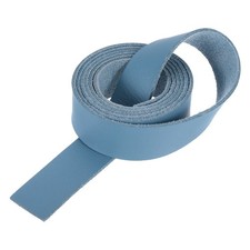 Leather Straps Strip Belt 2cm 0.8" Width Leather Strips Blue