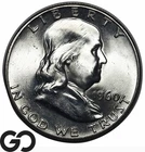 1960 Franklin Half Dollar, Gem BU++
