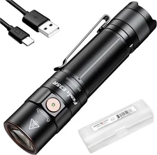 Fenix E35R EDC Flashlight, 3100 Lumens USB-C Rechargeable High Lumen Performance