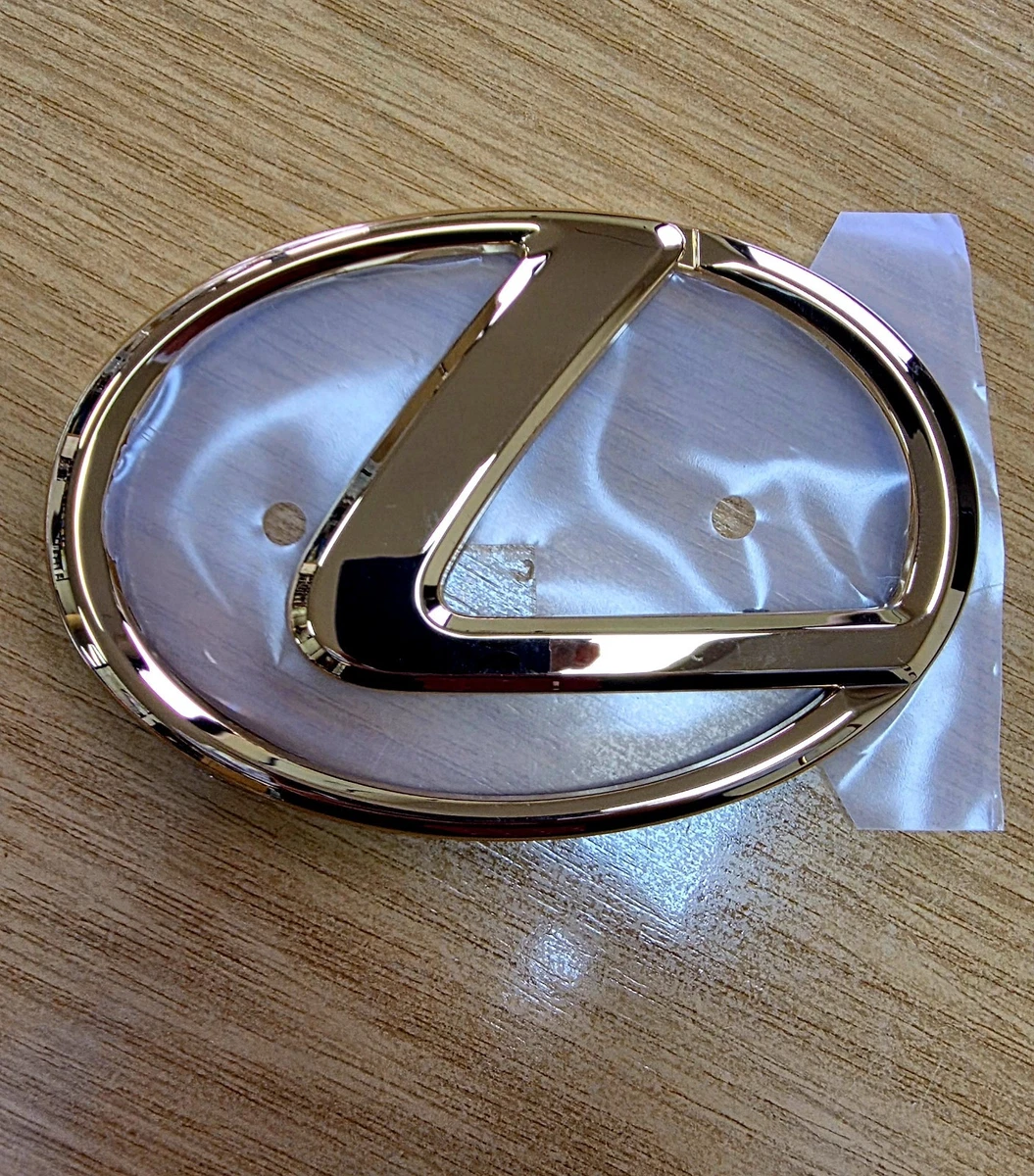 Genuine Lexus Trunk Emblem Badge | Chrome ES300 RX300 RX300 Script | OEM 75447-33110