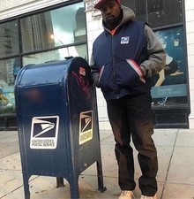 Vintage USPS Letter Carrier Employee Quilted Vest Spiewak Mens Medium RARE