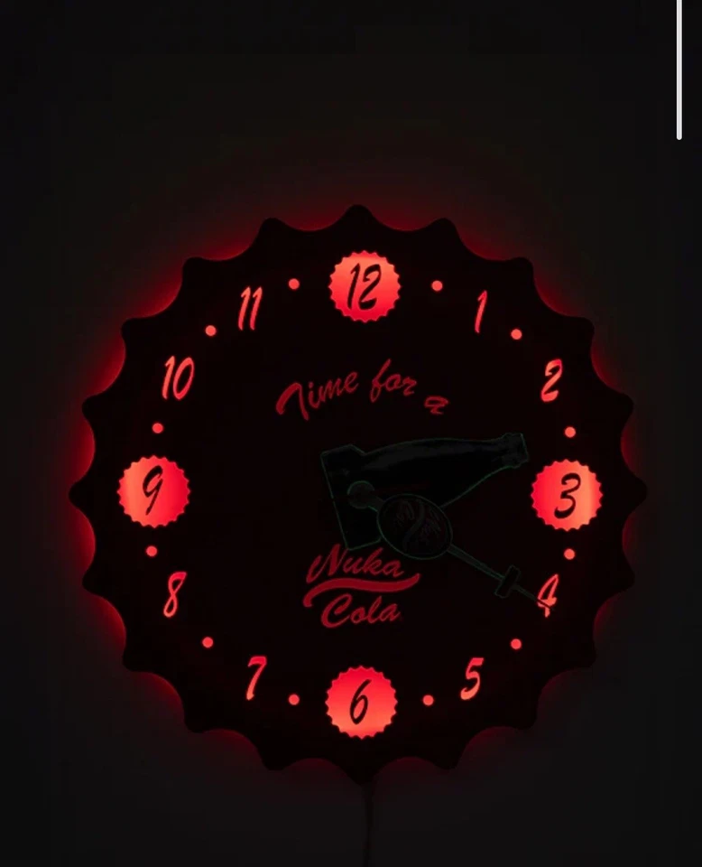 Time For A Nuka Cola Wall Clock - Image 2 of 4