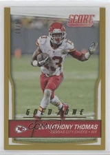 2016 Score Jumbo Gold Zone /99 De'Anthony Thomas #164