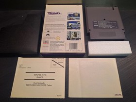 Jeu Days Of Thunder pour console de jeux vid&eacute;o Nintendo Nes Pal B