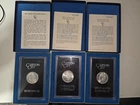 Three 1883 CC GSA  UNC CARSON CITY SILVER DOLLAR W/ BOX & COA 🇺🇸