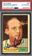 Harmon Killebrew Baseball Cards, Rookie Card and Autographed Memorabilia Guide 34