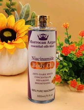 Morrocan Argan Essential Oils 6 In 1 Niacinamide Body Primer Skin Oil 300ml
