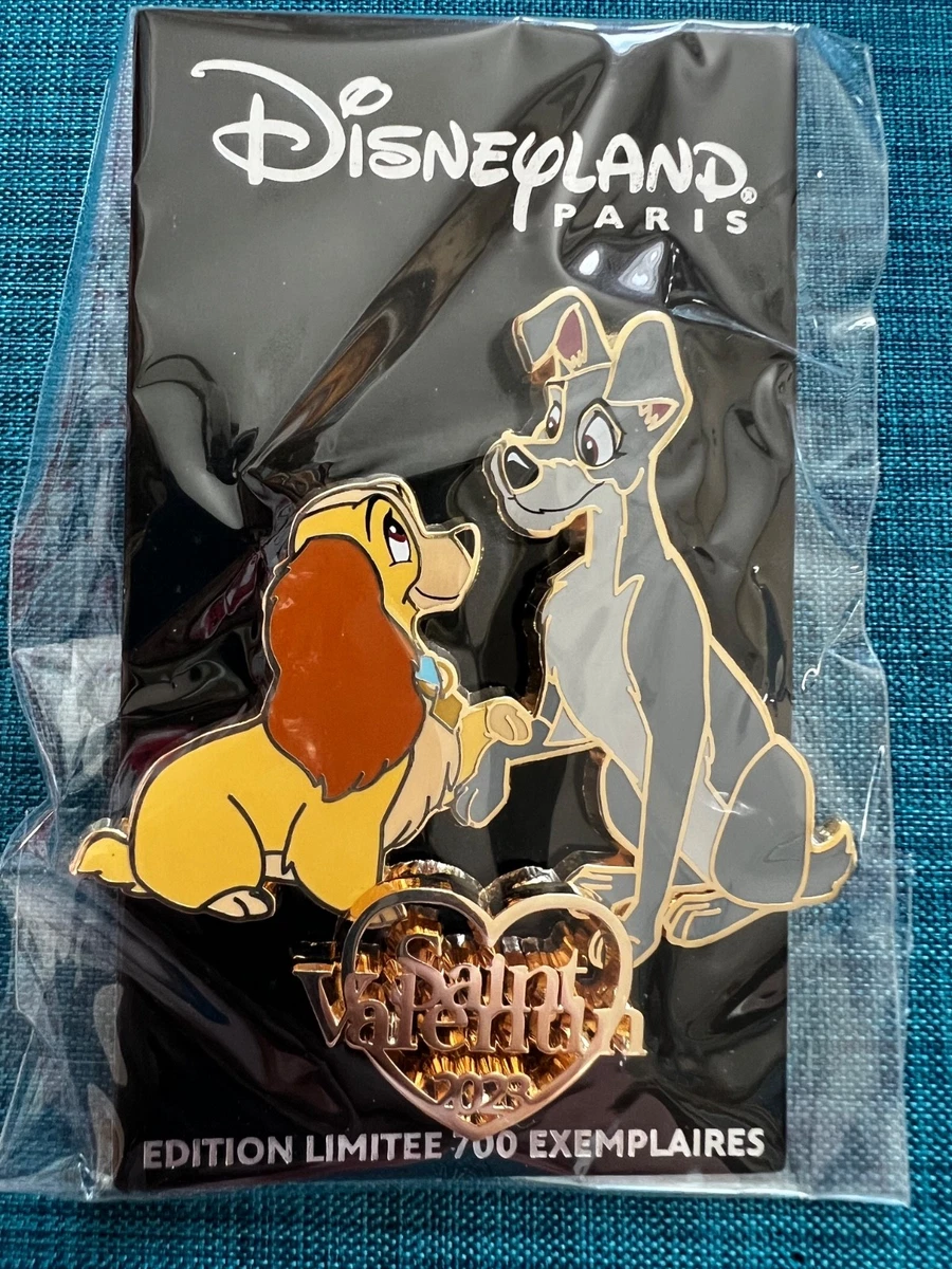 Lady & the Tramp Valentine's Day Contemporary Disney Pins, Patches