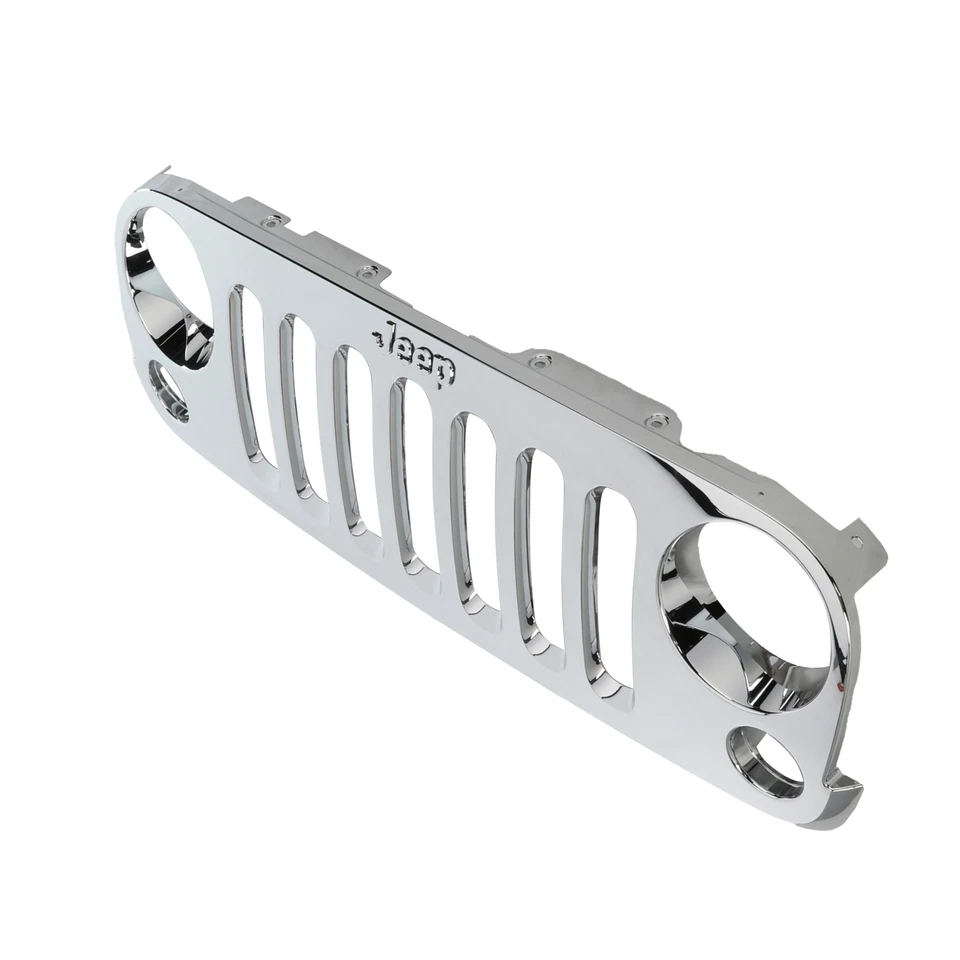 Kit de decoración de parrilla y faros genuino Mopar 2008-2018 Jeep Wrangler 82210558AD Foto 2 de 4