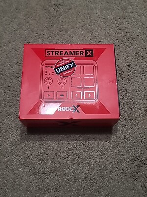 New Sealed Rode Streamer X Audio Interface and Video Capture Card