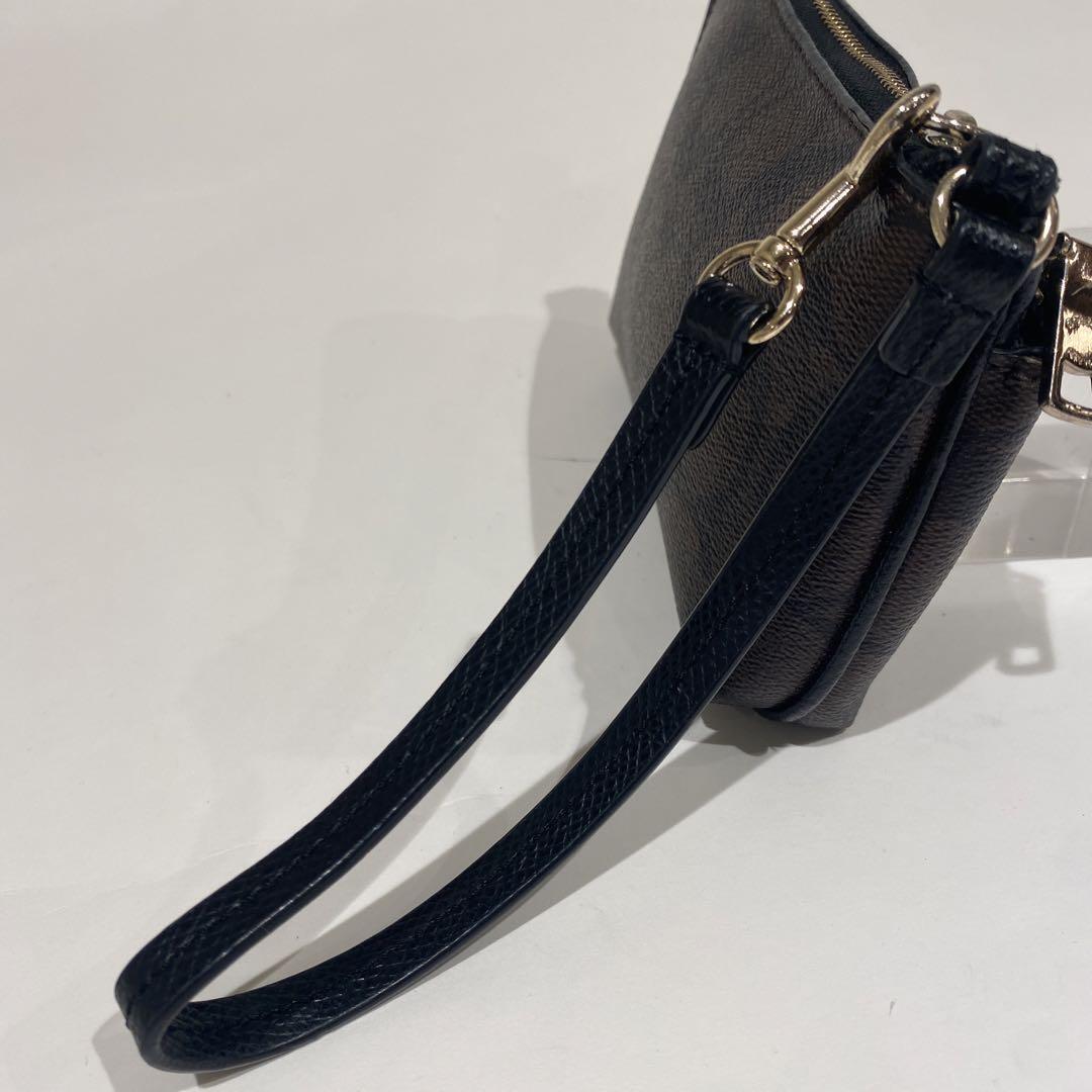 COACH Signature Accessory Pouch ① Coach Signature Accessory Pouch | eBay