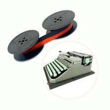 NEW Black / Red Ribbon for Hermes 2000 Typewriter Portable Manual Media Paillard thumbnail