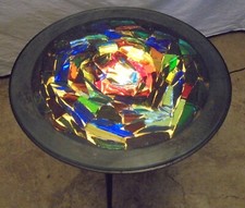 Rare table basse lumineuse des années 50