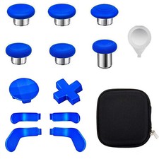 Metal Thumbsticks Trigger Buttons Joysticks Keys Kit for Xbox One Elite Series 2