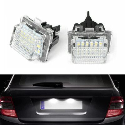 2X LED Kennzeichenbeleuchtung Für Mercedes W204 S204 C-Klasse 203 W221 W212 DE