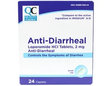 Quality Choice  Anti-Diarrheal Lopermaide HCI 24 Caplets