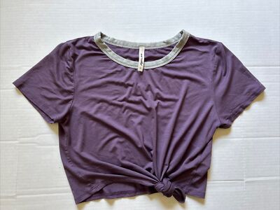ever hottie cropped tee -Size Medium - purple - beachwear - New