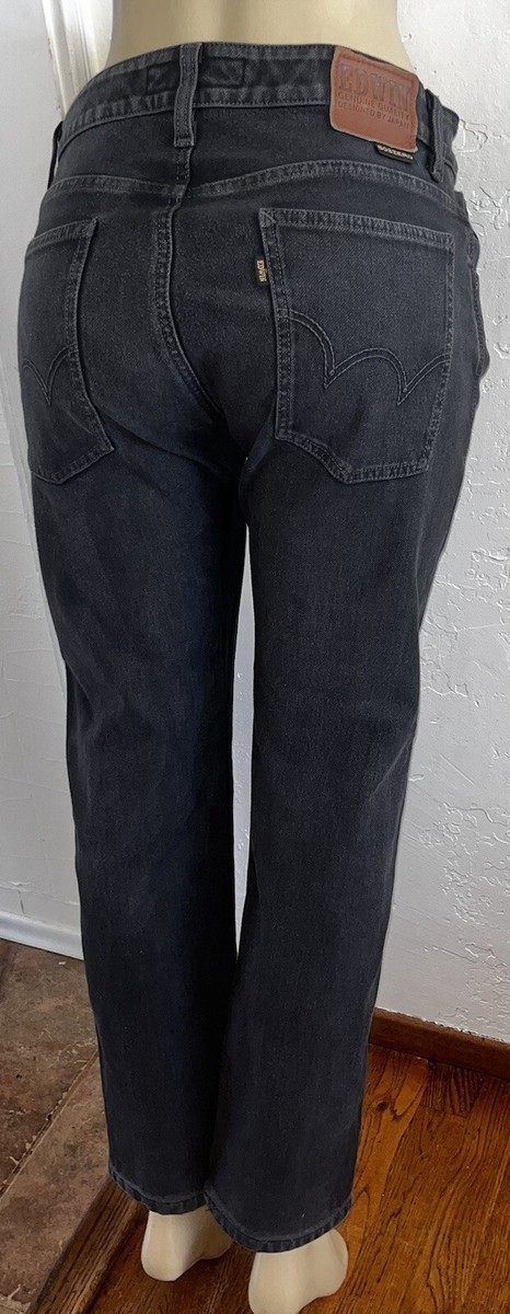 Edwin Men's 503 Zero 503Zero Fleece-lined Slim Straight Edwin Men's 503 Zero 503Zero Fleece-lined Slim Straight