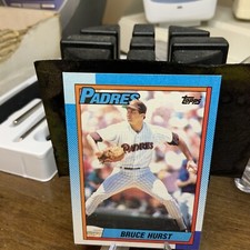 1990 Topps Baseball Card #315 Bruce Hurst San Diego Padres NMMt Free Shipping!