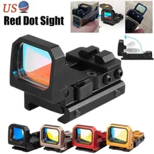 Mini Folding Flip Up RMR Red Dot Sight Holographic Reflex Sight For Glock Pistol