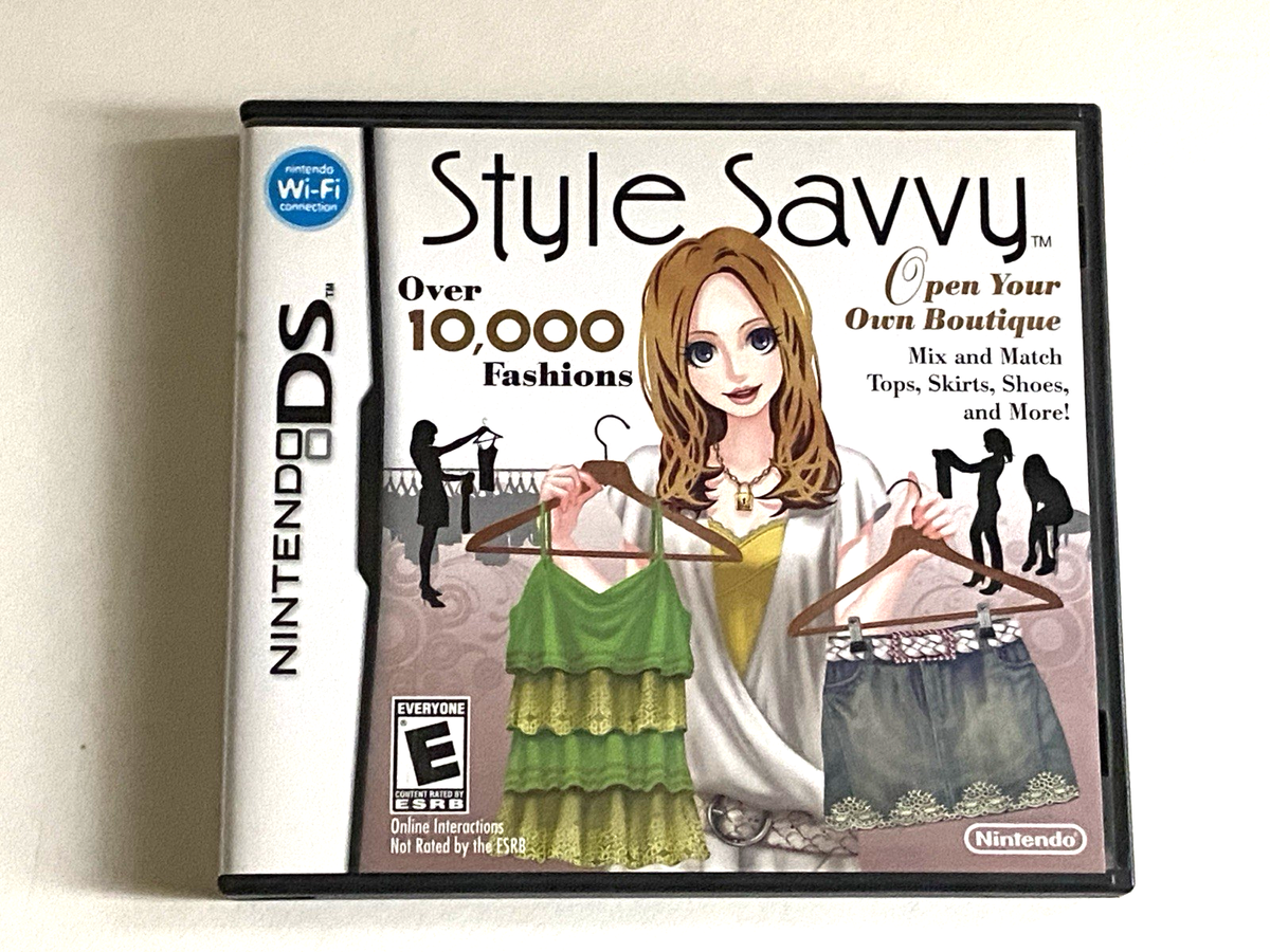 Fashion Forward Style Savvy Switch 2020 Style Savvy Nintendo DS
