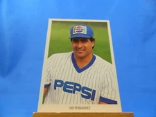 Sid Fernandez Pepsi 1991 Card