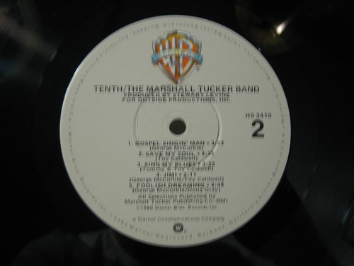 MARSHALL TUCKER BAND "Tenth" Vinyl LP 1980 Warner Bros Records Complete - Picture 4 of 18