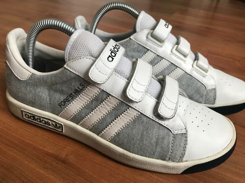 adidas forest hills white grey