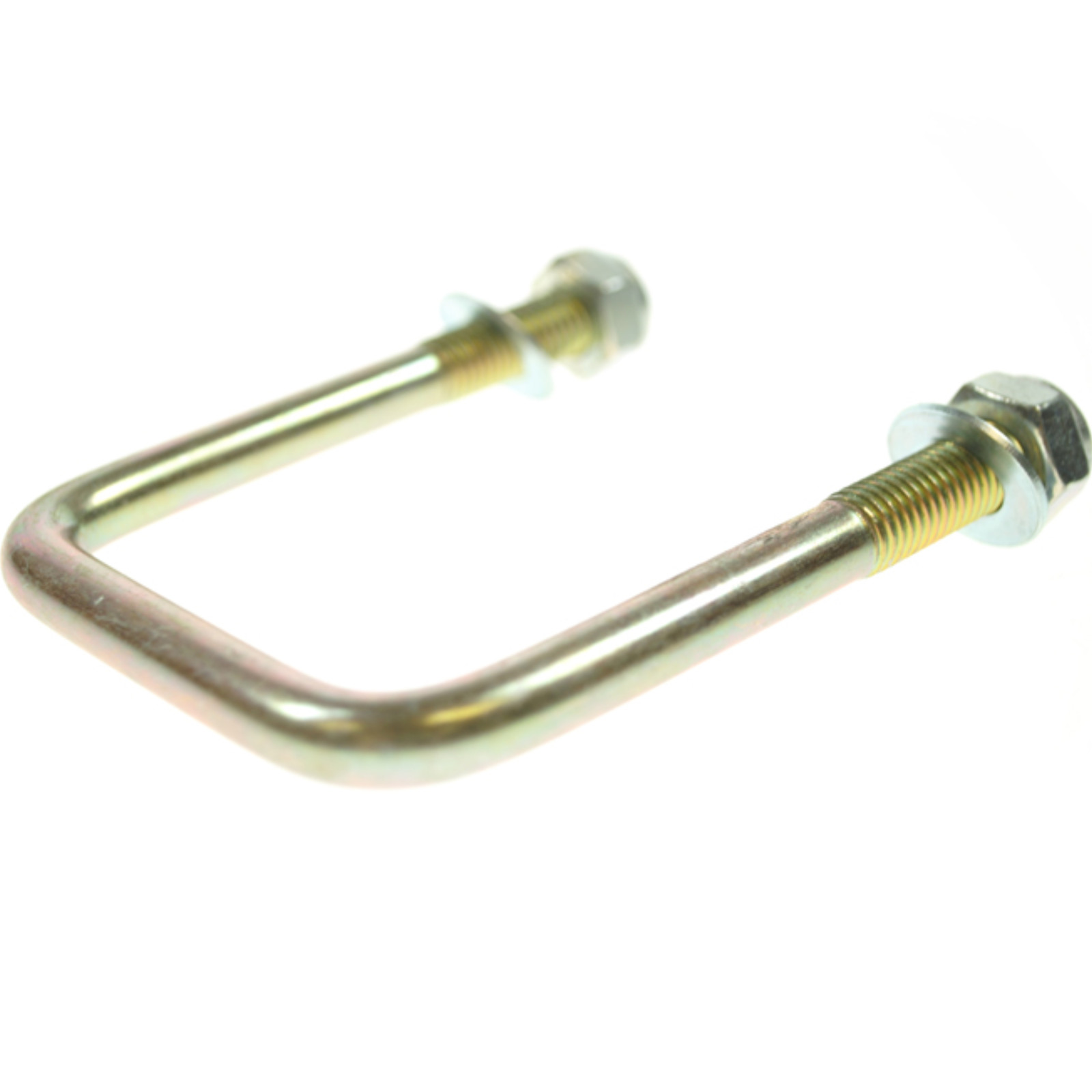 Maypole 50 X 50mm U Bolt & Nuts Bolt on Hinge Gudgeon Pin Zinc Plated Washers
