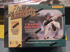 Panini Absolute 2021 Baseball Cards Blaster Box "SEALED"