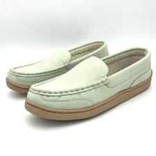 MyPillow MySlippers All Season Moccasin Slippers Women’s Size 8 Leather Slip On