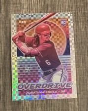 Jonathan India 2021 Panini Overdrive Building Blocks Prizm Rookie #24 Reds RC