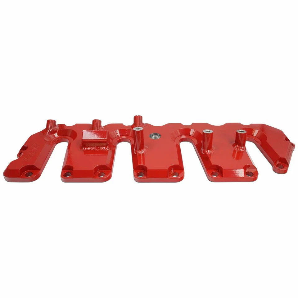 Kit de cubierta de válvula roja EPI con pilares 2004.5-2010 Chevy/GMC Duramax LLY LBZ LMM Foto 3 de 4