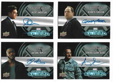 Agents Of SHIELD Compendium - Autograph Card Selection NM Upper Deck 2019 Marvel