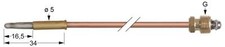 MKN Thermoelement f&uuml;r 2063404-00, 2062806C02 L&auml;nge 1000mm Steckh&uuml;lse &oslash; 5,0mm