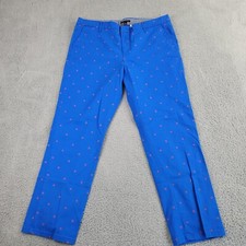 Tommy Hilfiger Pants Women  s 16 Blue Chino Pockets meas 38x29