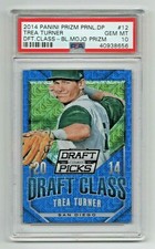 2014 Panini Prizm DP Blue Mojo * Rookie * Trea Turner * #12 * PSA 10 * S/N 53/75