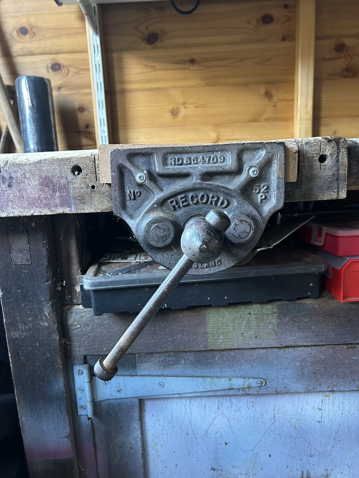 Vintage Foundry Work Bench eBay