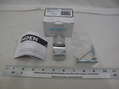 (1) NEW Moen Align Robe Hook - CHROME - YB0403CH