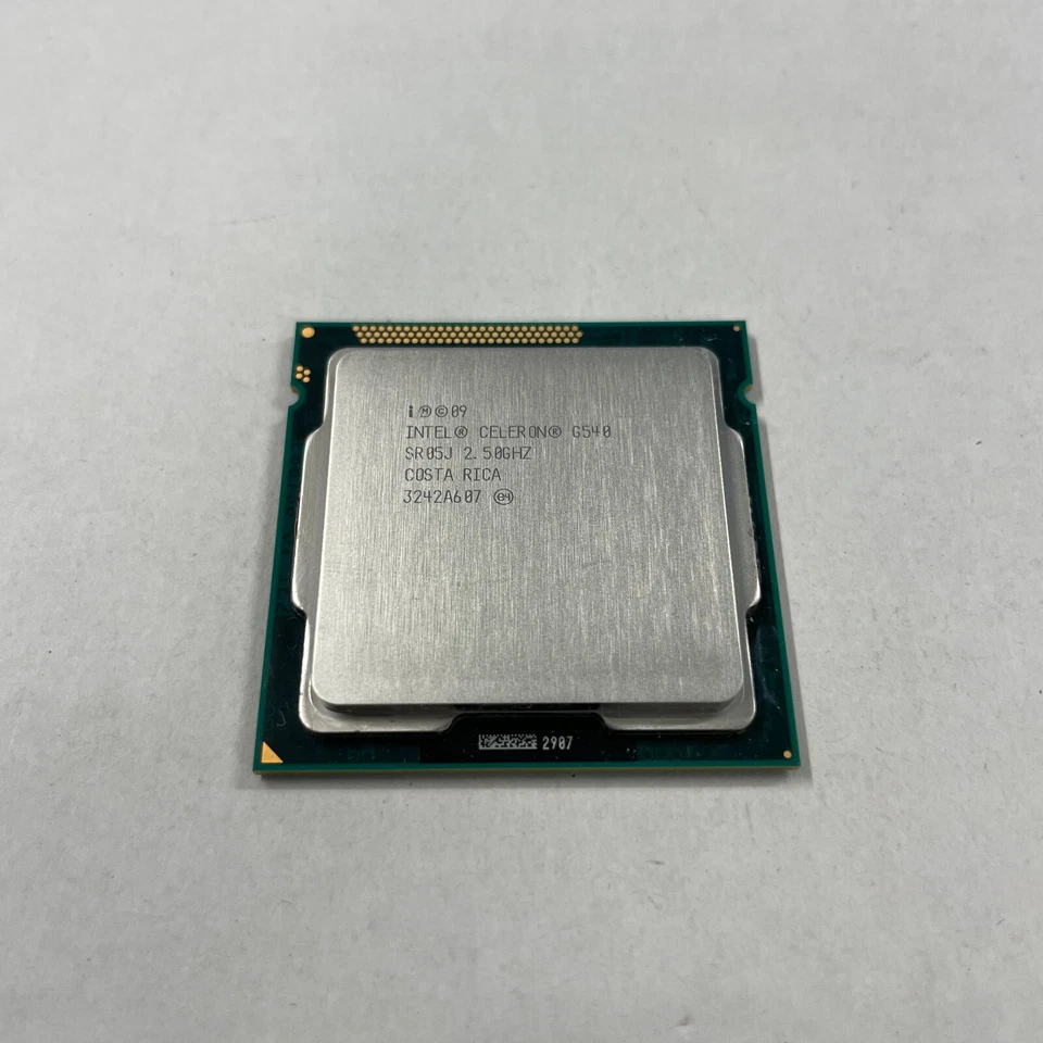 Intel Celeron G540 CPU 2.5 GHz 2M Cache Socket 1155 Sandy Bridge Processor SR05J - Image 2 of 3