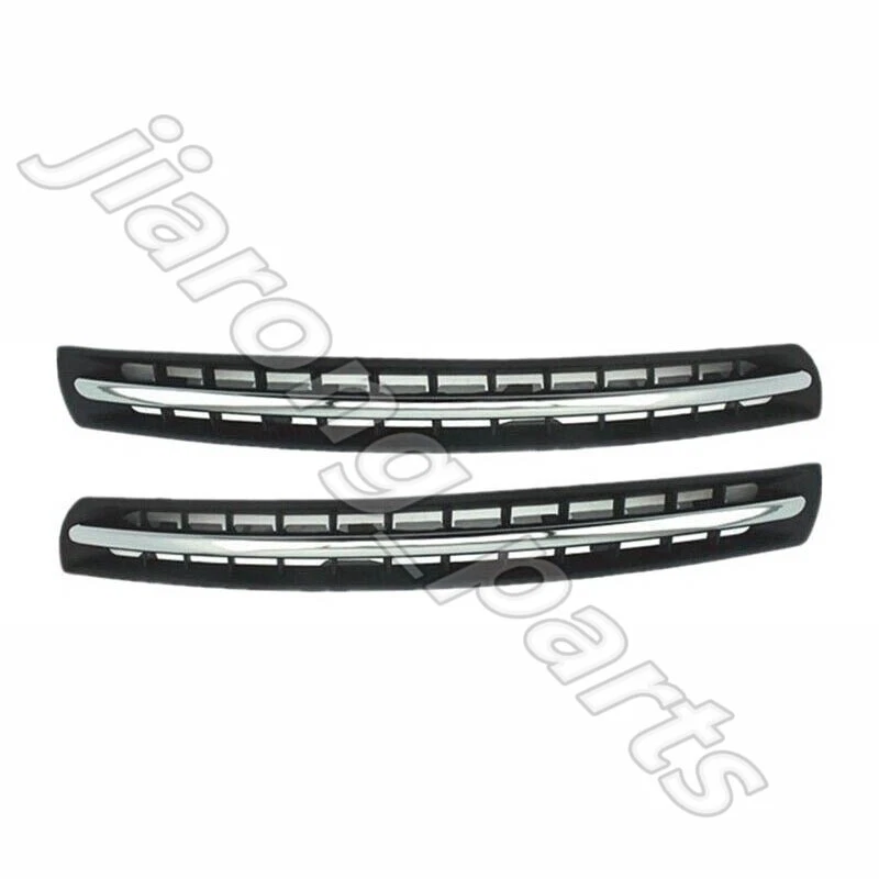 Un par de molduras de cubierta de rejilla de admisión de aire para parachoques delantero para Volvo XC90 2006-2015 Foto 2 de 4