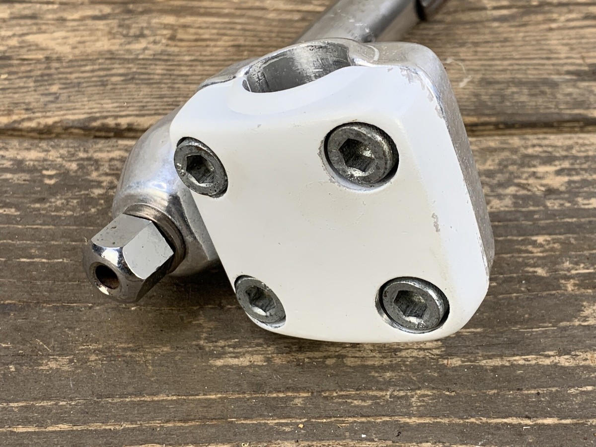 Mx-550 Schwinn Bmx Stem Old School Vintage Freestyle White | eBay