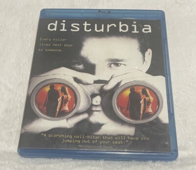 Disturbia (Blu-ray, 2007) Shia LeBeouf Sarah Roemer Carrie-Ann Moss
