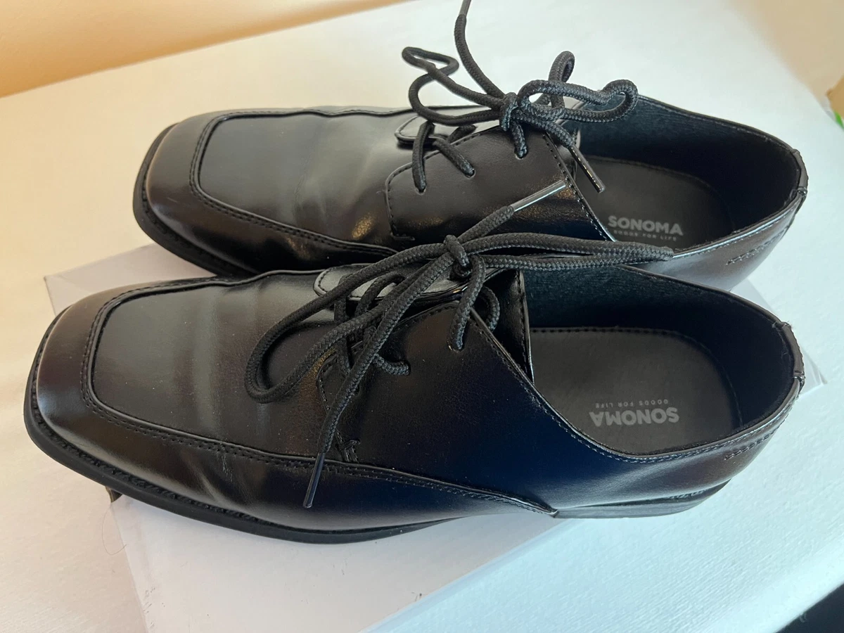 Mens size 7 hotsell black dress shoes